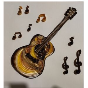 CLASSICAL GUITAR | ARTWORK (QUILLING)
