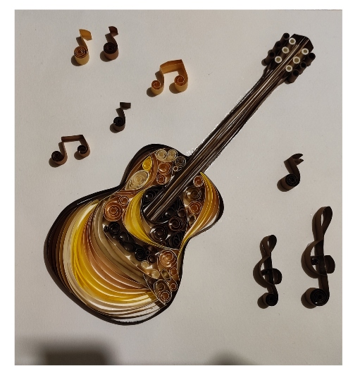 CLASSICAL GUITAR | ARTWORK (QUILLING)